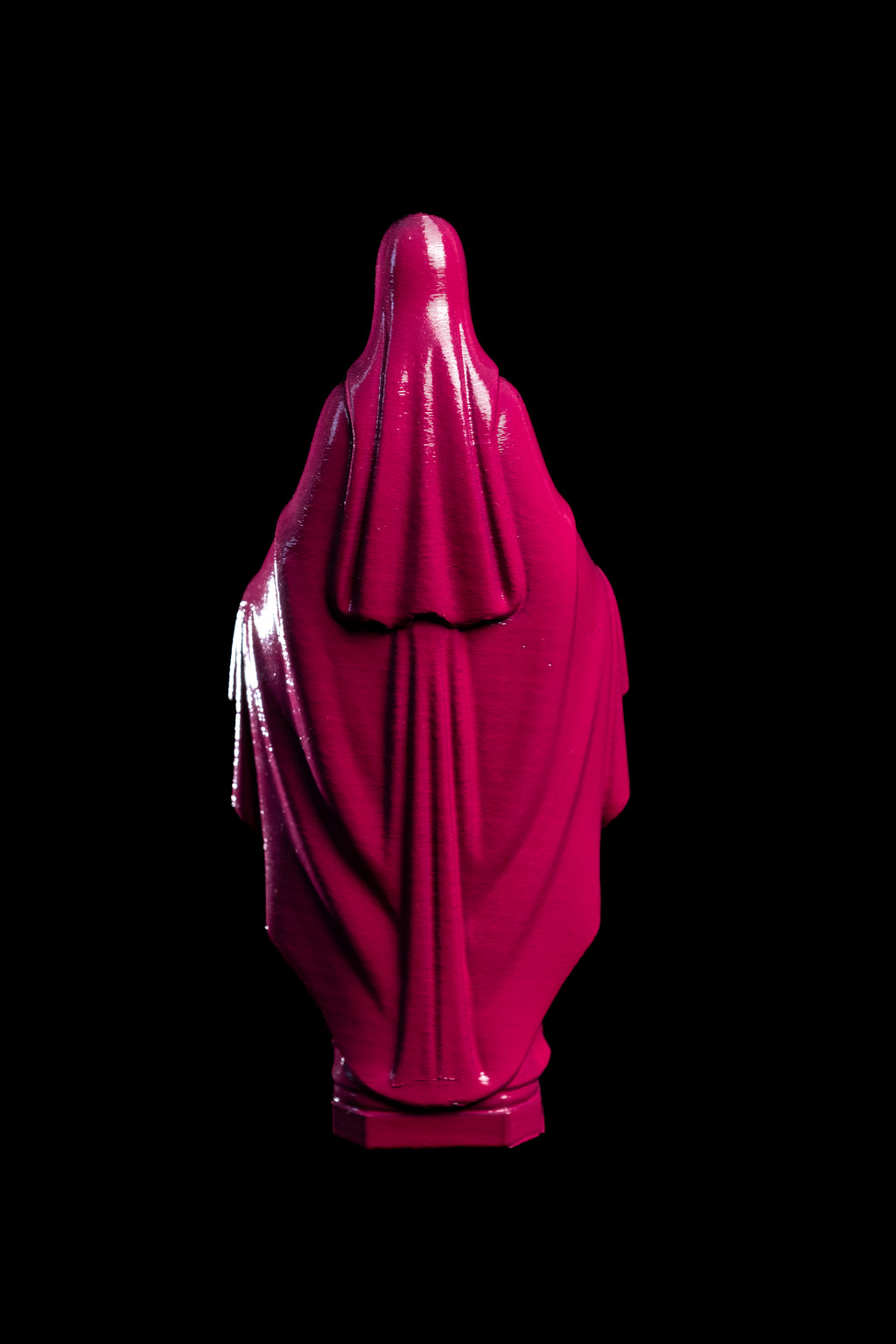 Figurine Vierge Pop rouge candy