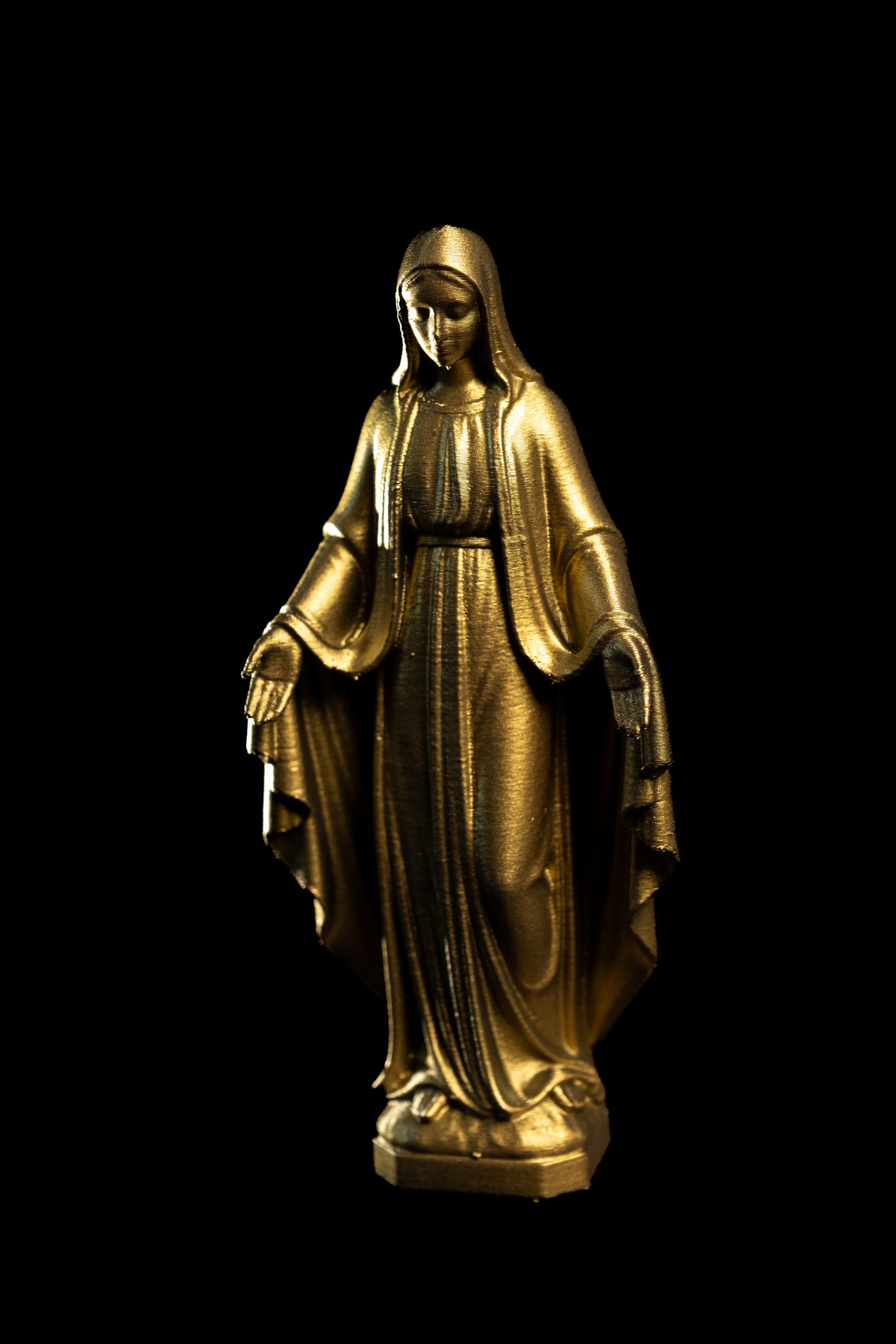 Figurine Vierge Pop Or