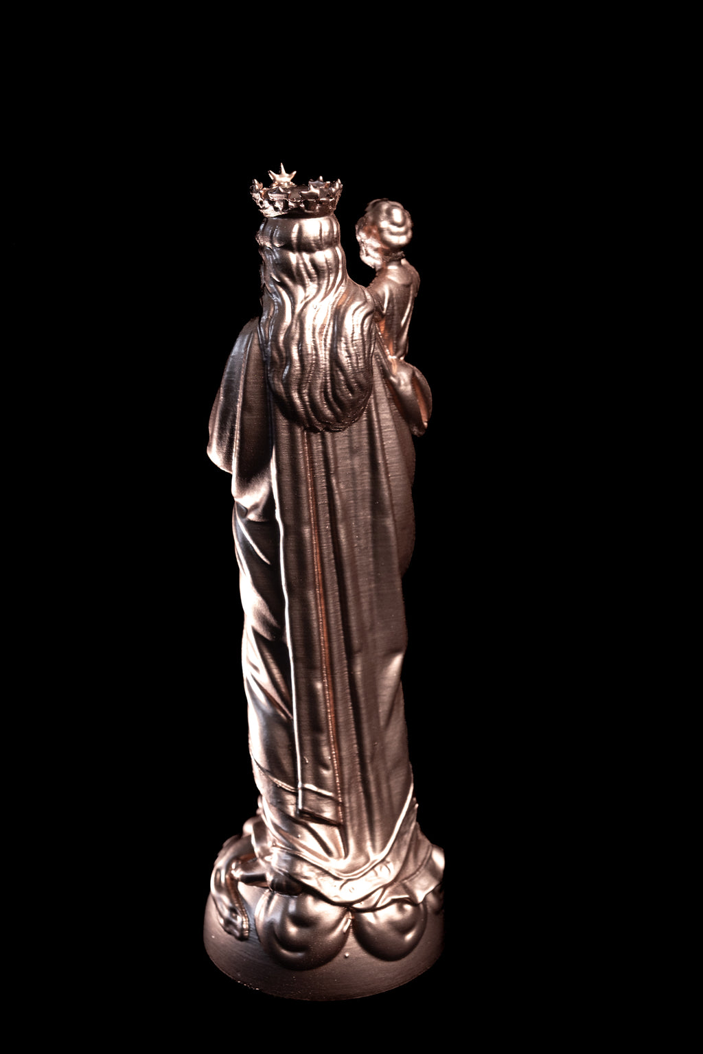 Figurine Vierge du Puy Pop Argent rose