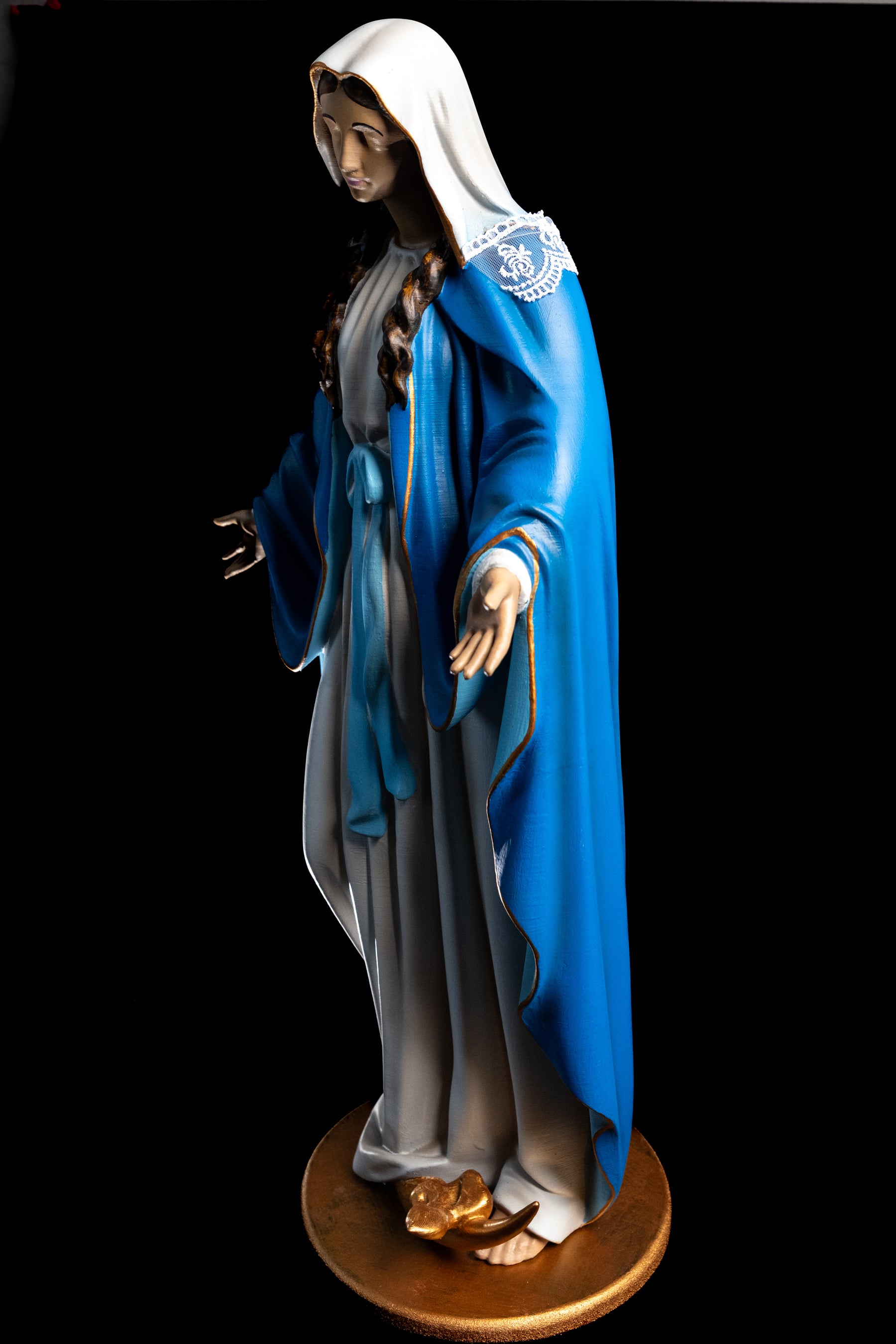 Figurine Vierge réaliste