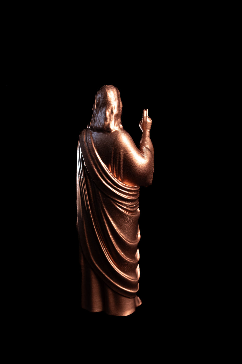 Figurine Jesus Pop cuivre