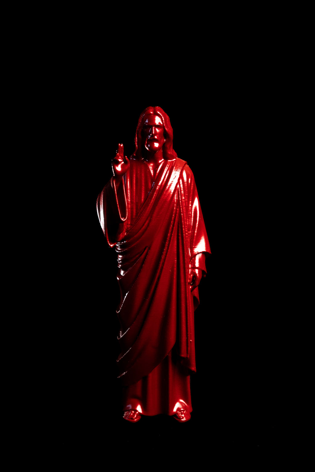 Figurine Jésus Pop rouge candy