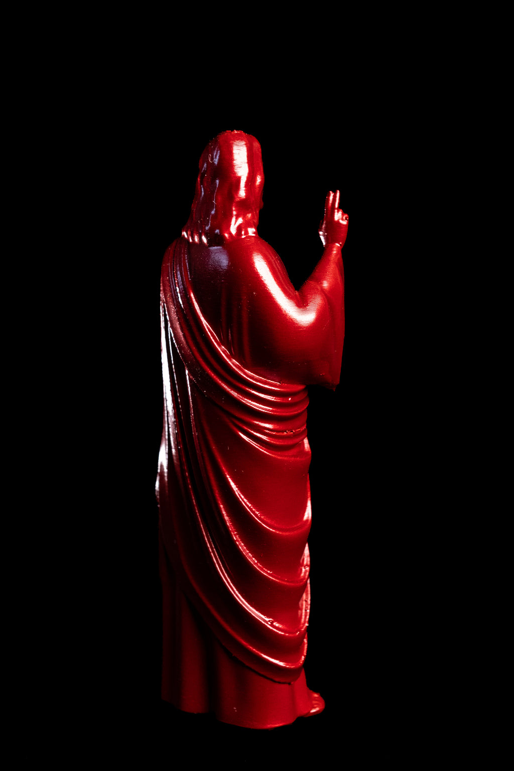 Figurine Jésus Pop rouge candy
