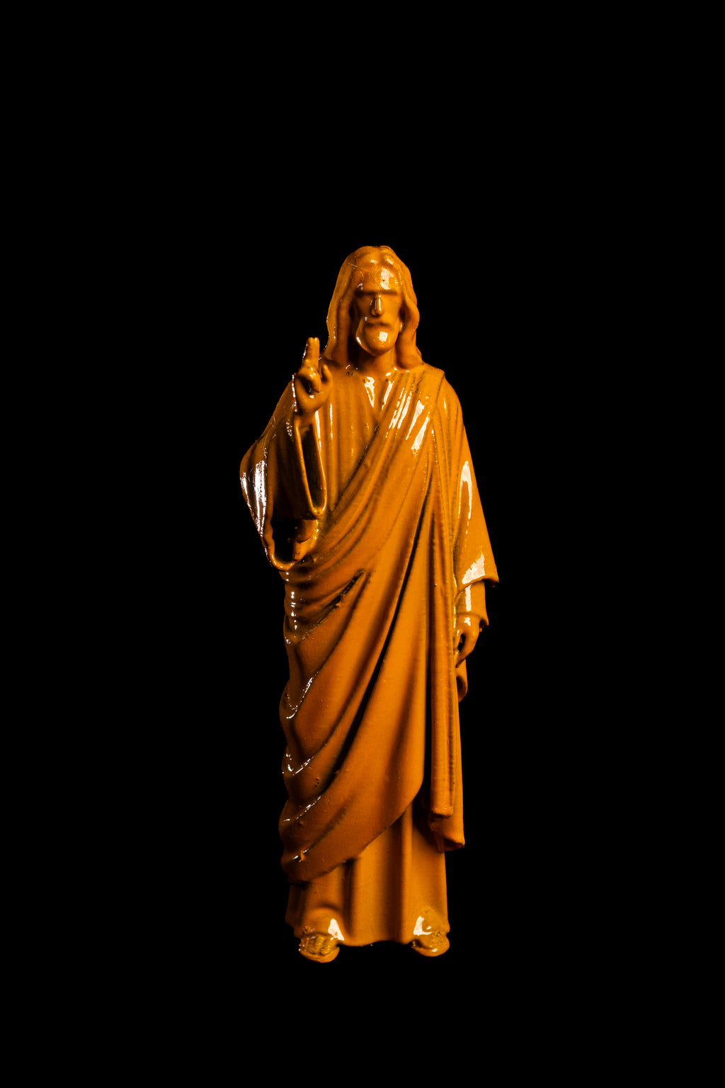 Figurine orange Pop orange neon