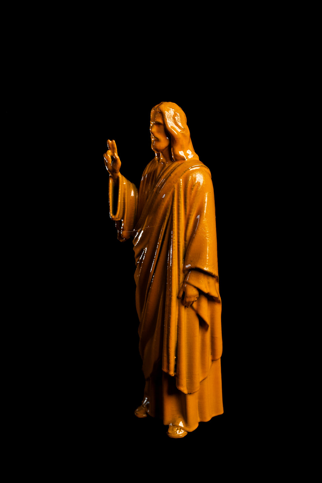 Figurine orange Pop orange neon