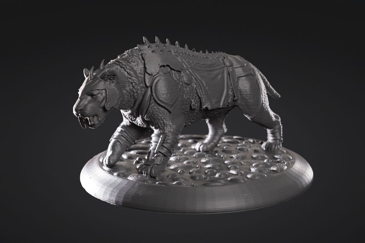 Figurine de Hoomotherium en armure à peindre