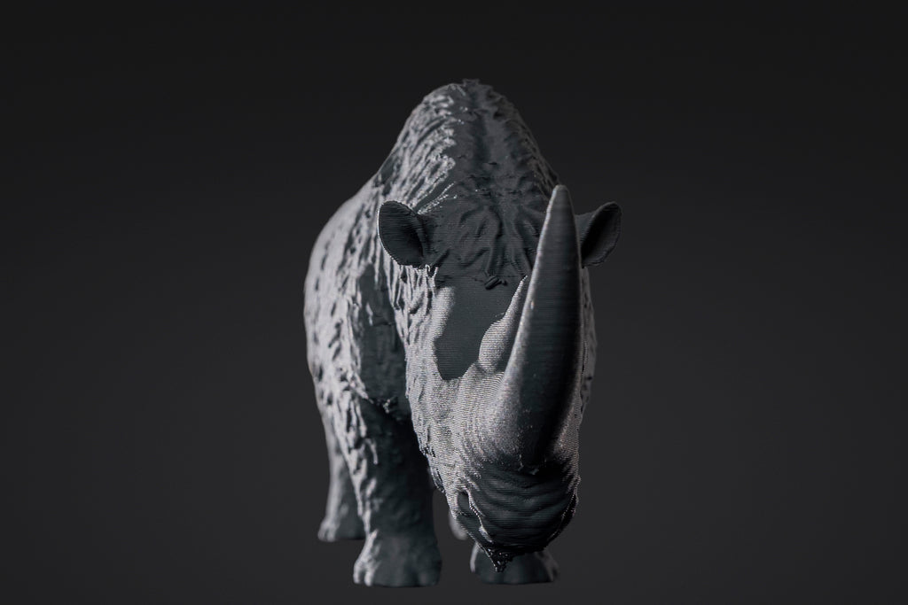 Figurine de Rhinocéros laineux à peindre