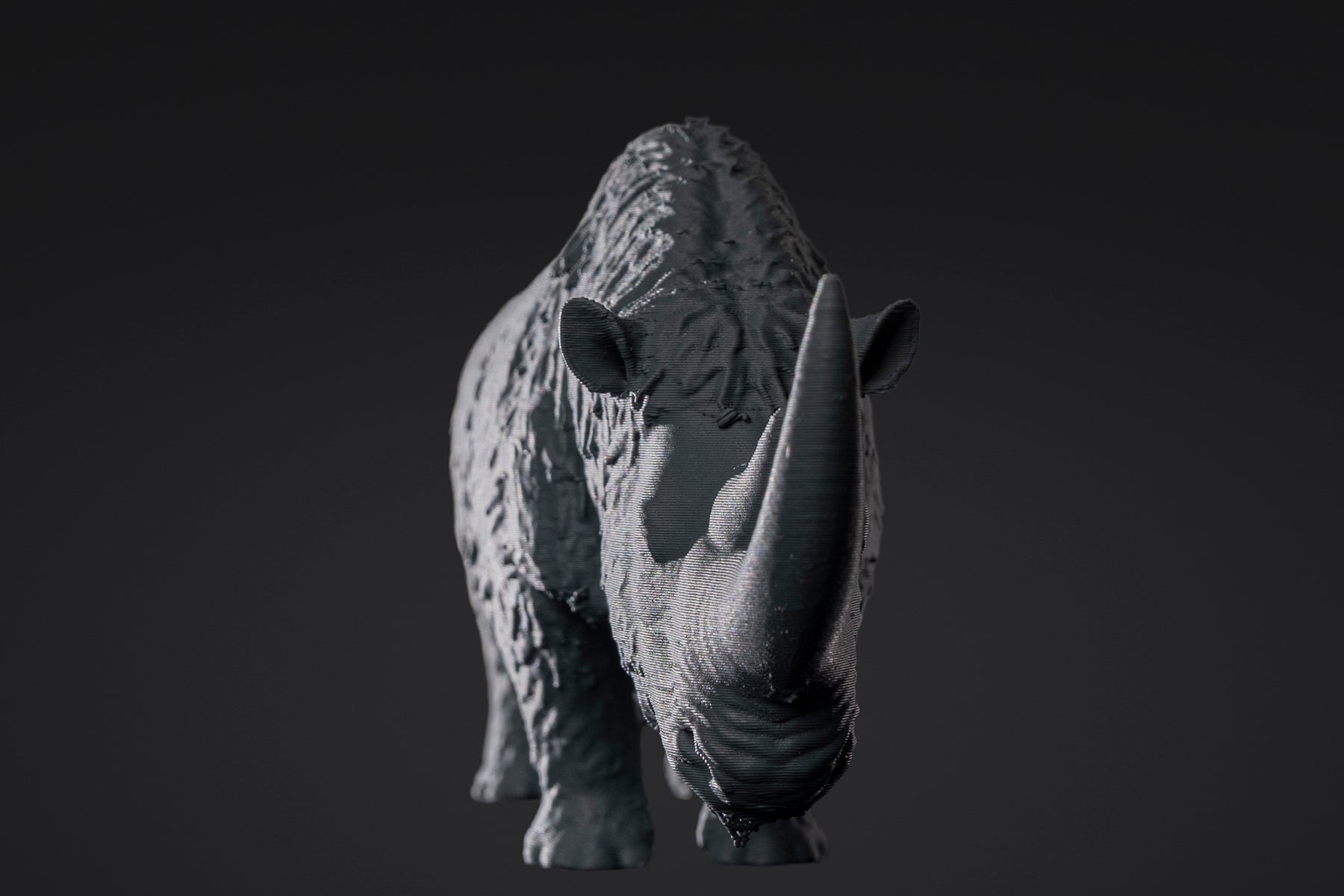 Figurine de Rhinocéros laineux à peindre