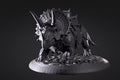 Figurine de Tricératops en armure à peindre